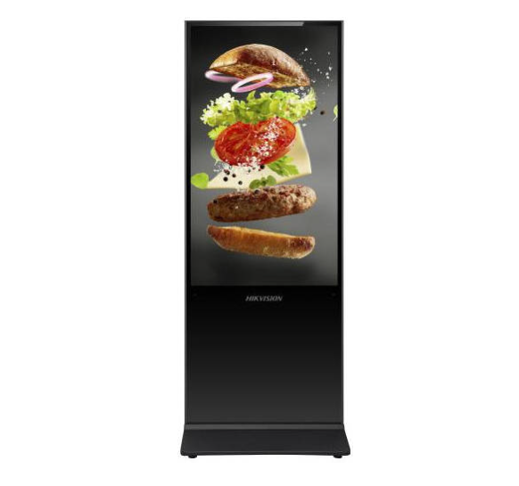Hikvision Floor Standing Indoor Digital Advertising Signage For Hotels events Restaurants-Wifi,4k DS-D6055UL