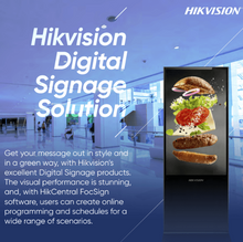 تحميل الصورة إلى عارض المعرض، Hikvision Floor Standing Indoor Digital Advertising Signage For Hotels events Restaurants-Wifi,4k DS-D6055UL
