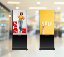 تحميل الصورة إلى عارض المعرض، Hikvision Floor Standing Indoor Digital Advertising Signage For Hotels events Restaurants-Wifi,4k DS-D6055UL
