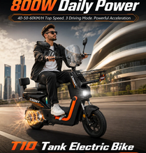 تحميل الصورة إلى عارض المعرض، New T10 Stylish City Electric Bike
