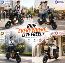 تحميل الصورة إلى عارض المعرض، New T10 Stylish City Electric Bike
