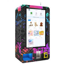 Load image into Gallery viewer, Mini Automatic Wall Mounted Vending Machine For Cosmetics With Smart 32 Inch Touch Screen Small
