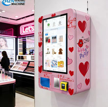 Load image into Gallery viewer, Mini Automatic Wall Mounted Vending Machine For Cosmetics With Smart 32 Inch Touch Screen Small
