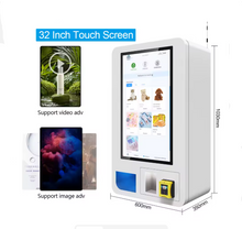 Load image into Gallery viewer, Mini Automatic Wall Mounted Vending Machine For Cosmetics With Smart 32 Inch Touch Screen Small
