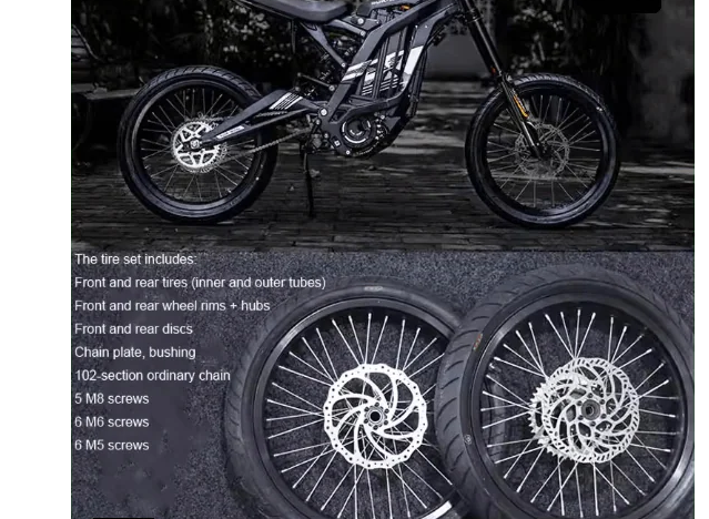 SurRon Light Bee Supermoto Wheel Kit