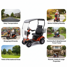 تحميل الصورة إلى عارض المعرض، Luxury 2-Seater Electric Mobility Scooter L46
