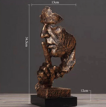 تحميل الصورة إلى عارض المعرض، Abstract and Creative Desk Decorations, Hand &amp; Face Statues Sculptures for Living Room Decor

