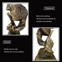 تحميل الصورة إلى عارض المعرض، Abstract and Creative Desk Decorations, Hand &amp; Face Statues Sculptures for Living Room Decor
