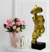 تحميل الصورة إلى عارض المعرض، Abstract and Creative Desk Decorations, Hand &amp; Face Statues Sculptures for Living Room Decor
