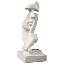 تحميل الصورة إلى عارض المعرض، Abstract and Creative Desk Decorations, Hand &amp; Face Statues Sculptures for Living Room Decor
