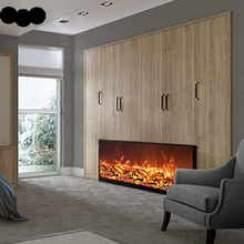 تحميل الصورة إلى عارض المعرض، Premium Linear Recessed Electric Fireplace 1-1.8 Metre
