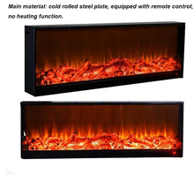 تحميل الصورة إلى عارض المعرض، Premium Linear Recessed Electric Fireplace 1-1.8 Metre
