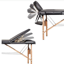 Load image into Gallery viewer, Portable Massage Table with Adjustable Folding Bed and Headrest
