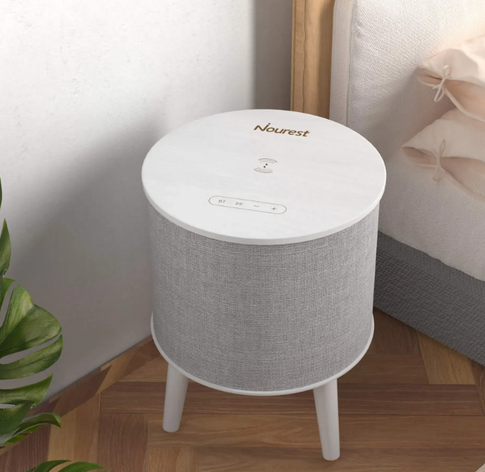 Nourest 4-in-1 Smart Side Table with 70W Bluetooth Speaker