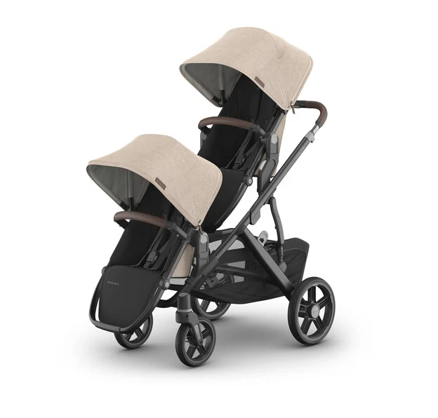 UPPAbaby RumbleSeat V3 – Liam (Oat Mélange | Carbon Frame)