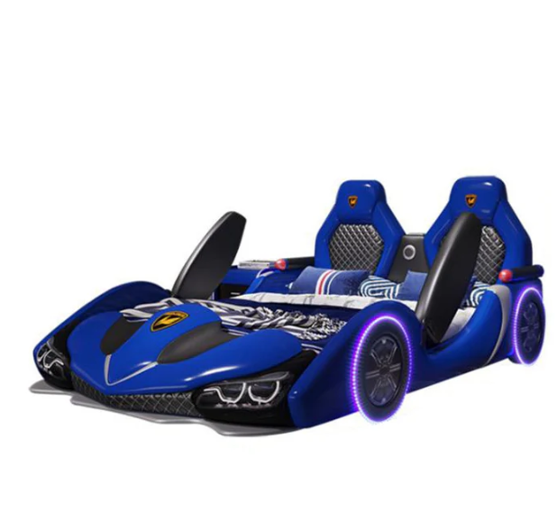 Children’s Car-Style Single Bed – Fun, Safe & Functional ZLJ1127