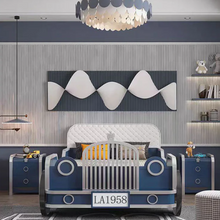 Load image into Gallery viewer, Car Style Children’s Bed – Comfort, Safety &amp; Fun in One
