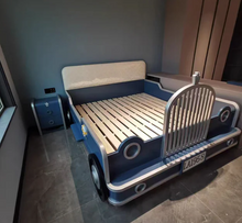 Load image into Gallery viewer, Car Style Children’s Bed – Comfort, Safety &amp; Fun in One
