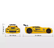 Load image into Gallery viewer, Champion Car Bed for Kids – 90x190 cm
