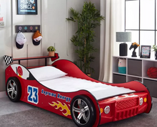 Load image into Gallery viewer, Single Racing Car Bed – 90x190 cm
