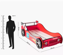 Load image into Gallery viewer, Single Racing Car Bed – 90x190 cm
