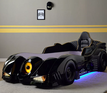 تحميل الصورة إلى عارض المعرض، Bat Car Bed for Kids – 90x190 cm
