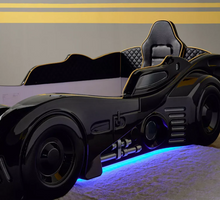تحميل الصورة إلى عارض المعرض، Bat Car Bed for Kids – 90x190 cm
