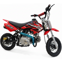 Load image into Gallery viewer, Kids motor cross Gas dirt Bike 110cc Age 8-14 Years
