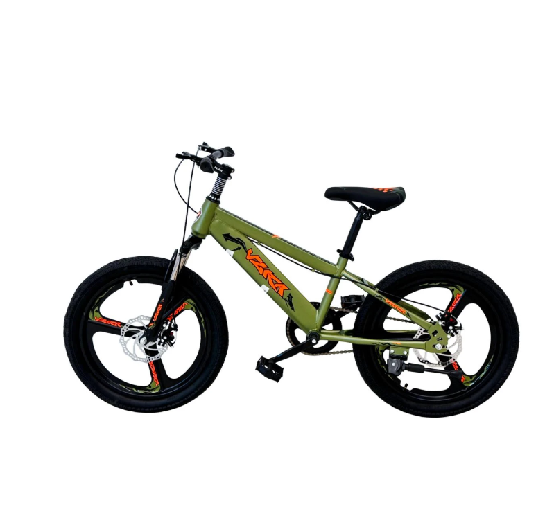 20-Inch Kids Bike TDA-20 | Pink | Disc Brakes | Ages 7–11 Years