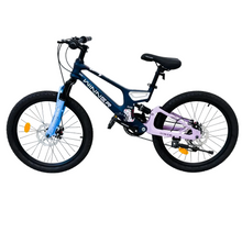 تحميل الصورة إلى عارض المعرض، Long March 22-Inch Teens Mountain Bike | Dual Suspension | Disc Brakes | Ages 7–12 Years

