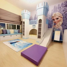 تحميل الصورة إلى عارض المعرض، Kids Castle Bunk Bed – Frozen Theme
