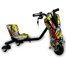 تحميل الصورة إلى عارض المعرض، Kids Electric Ride-On Drifting Trike With music &amp; 360° Spin Age 3-7
