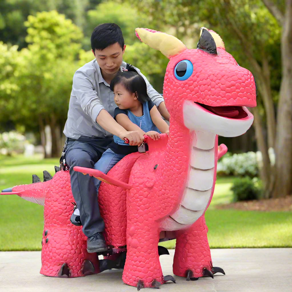 Ride on Dinosaur Mechanical Electric Rides for Amusement Park-DR-N-18
