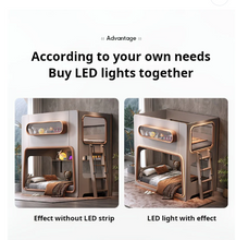 Load image into Gallery viewer, Space Capsule Double Bunk Bed for Kids
