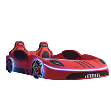 Load image into Gallery viewer, Kids Car Bed – Comfort, Safety &amp; Fun in One!
