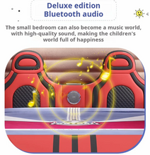 Load image into Gallery viewer, Kids Car Bed – Comfort, Safety &amp; Fun in One!
