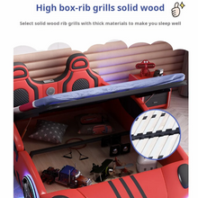 Load image into Gallery viewer, Kids Car Bed – Comfort, Safety &amp; Fun in One!
