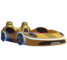 Load image into Gallery viewer, Kids Car Bed – Comfort, Safety &amp; Fun in One!
