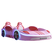 Load image into Gallery viewer, Kids Car Bed – Comfort, Safety &amp; Fun in One!
