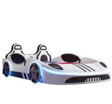 Load image into Gallery viewer, Kids Car Bed – Comfort, Safety &amp; Fun in One!
