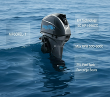 Load image into Gallery viewer, Mikatsu MF60FEL-T EFI 60HP Boat Engine For Large Boats
