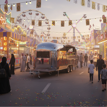 Load image into Gallery viewer, All-Purpose Commercial Food Trailer with Grill &amp; Pizza Options
