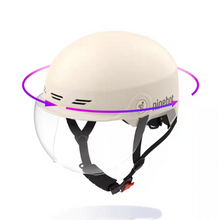 Load image into Gallery viewer, Ninebot Commuter Helmet Deep Blue with Sun-visor
