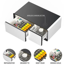 تحميل الصورة إلى عارض المعرض، Smart Coffee Table with Built-in Fridge &amp; Wireless Charging
