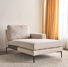 Load image into Gallery viewer, Modern Fabric Right Modular Chaise Sofa Chair
