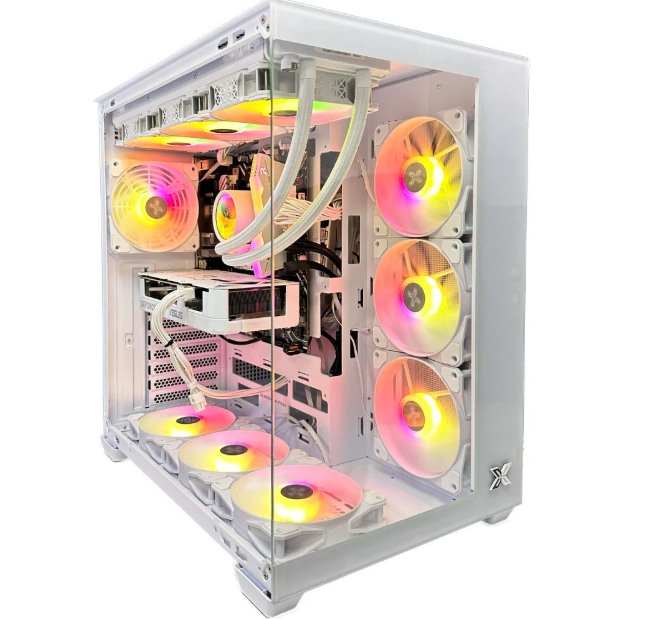 Gaming PC Blanche (Core i5-14400F, 32 GB DDR5 RAM, RTX 5060 Ti 8GB GPU)