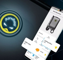 Load image into Gallery viewer, Airwheel SE3SL Electric Scooter Suitcase – Silver/Black
