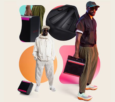 LG Xboom Stage 301  Portable Speaker 120W will i am Version