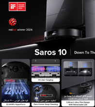 Load image into Gallery viewer, Roborock Saros 10 Robot Vacuum &amp; Mop
