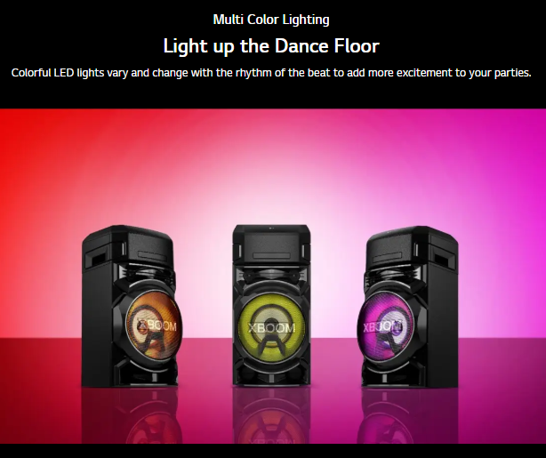 LG XBOOM ON5 – Powerful Boombox HiFi System